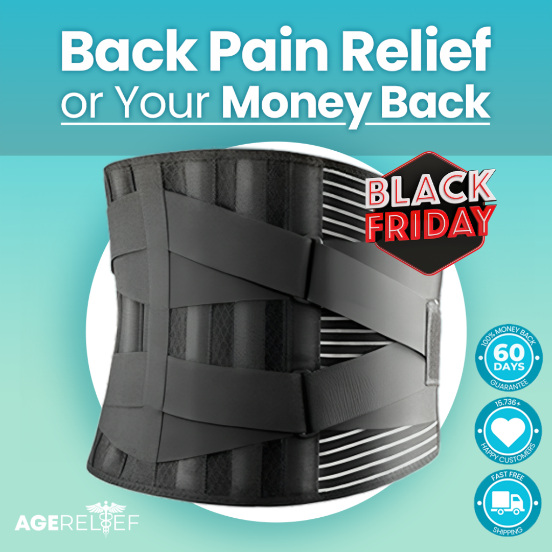 AgeRelief - The Back Brace for Herniated Disc