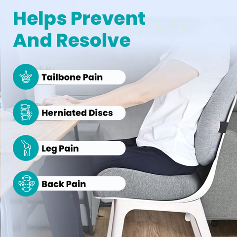 AgeRelief Pressure Relief Seat Cushion