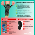 Knee Compression Sleeve Brace - Instant Relief From Knee Pain