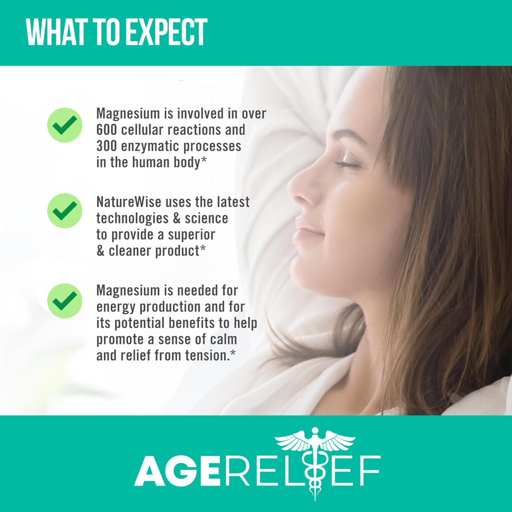 AgeRelief Magnesium Softgels