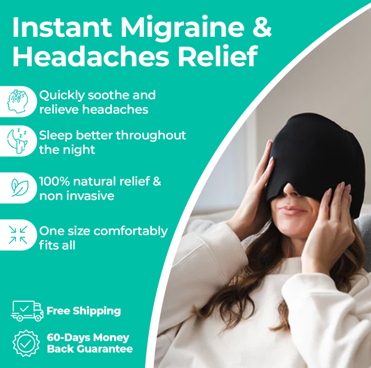AgeRelief Migraine & Headache Relief Cap
