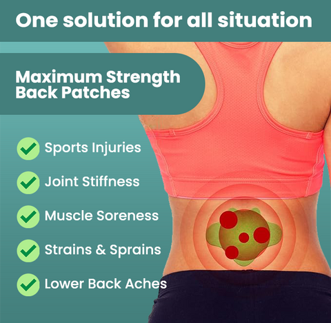 AgeRelief Back Pain Relief Patches