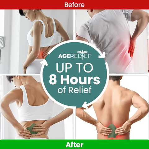 AgeRelief Back Pain Relief Patches
