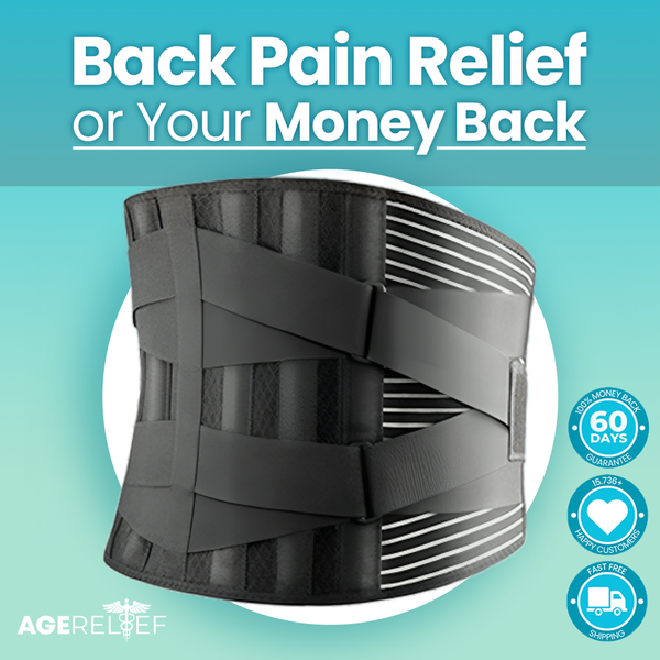 AgeRelief - The Back Brace for Herniated Disc