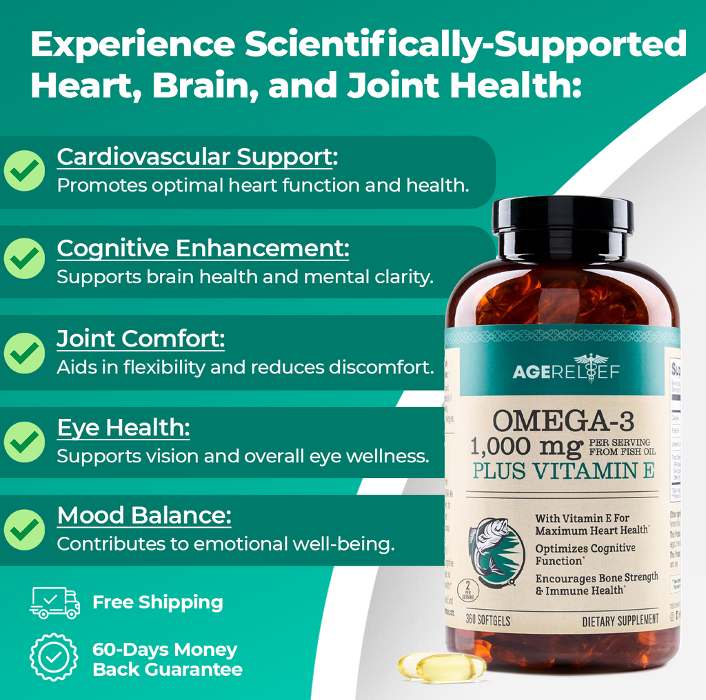 AgeRelief Extra-Strength Omega 3