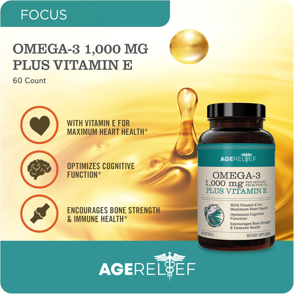 AgeRelief Extra-Strength Omega 3